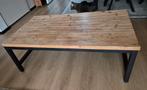 Industriële salontafel., Ophalen, Gebruikt, 100 tot 150 cm, 50 tot 100 cm