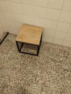 Bijzet tafeltje, Huis en Inrichting, Ophalen, Minder dan 55 cm, Gebruikt, Vierkant