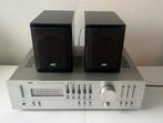 JVC A-X2 amplifier + JVC SP-EXP1 speakers, Gebruikt, JVC, Speakers, Losse componenten