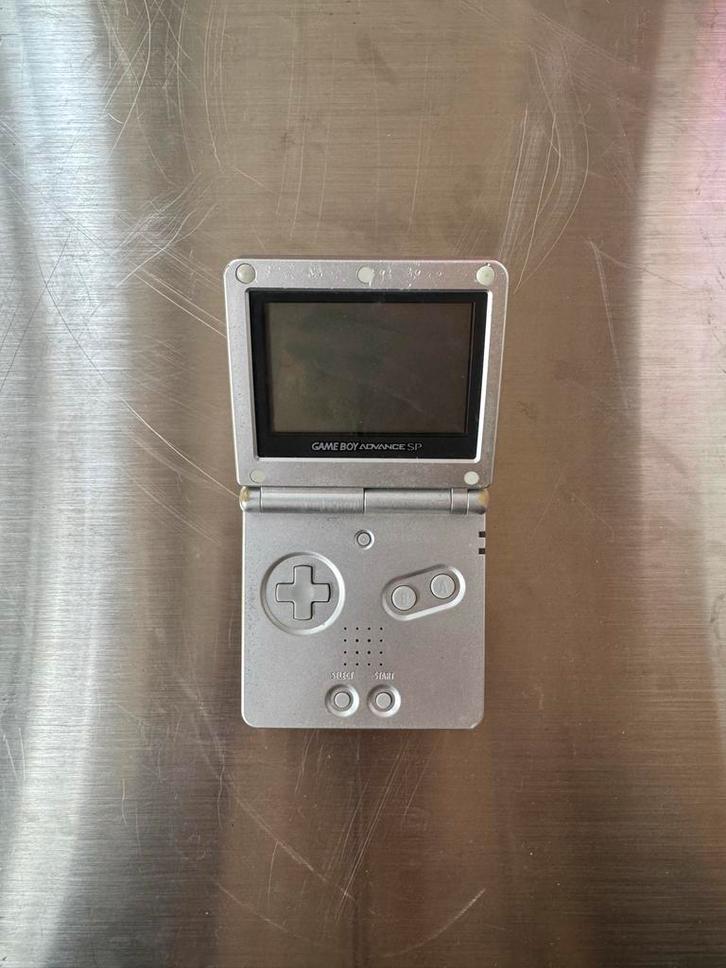Gameboy Advance SP + Dragon ball Z, Spelcomputers en Games, Spelcomputers | Nintendo Game Boy, Gebruikt, Game Boy Advance SP, Met games