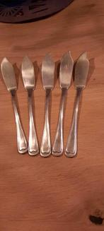 5 mooie vismessen/gero 18-8, Antiek en Kunst, Antiek | Bestek, Ophalen of Verzenden