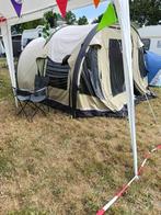 tent opblaasbaar 5x3.60 plus extra luifel 1 tube defect, Ophalen, Gebruikt, Tot en met 4