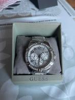 Guess horloge frontier zilver, Sieraden, Tassen en Uiterlijk, Horloges | Heren, Overige merken, Staal, Polshorloge, Ophalen of Verzenden