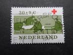 1963 NVPH 799: 100 jaar Rode Kruis met stempel Amersfoort., Postzegels en Munten, Postzegels | Nederland, Verzenden, Na 1940, Gestempeld