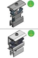 Vandervalk schuine dak klemmen -(prijs voor 50 stuks), Doe-het-zelf en Verbouw, IJzerwaren en Bevestigingsmiddelen, Ophalen of Verzenden