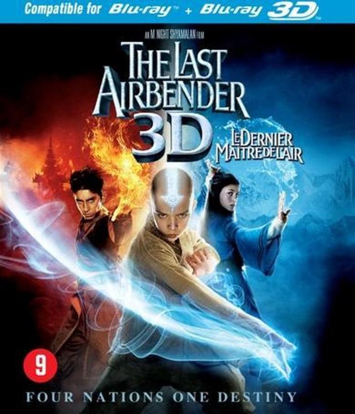 BLU-RAY THE LAST AIRBENDER 3D FOUR NATIONS ONE DESTiNY, Cd's en Dvd's, Blu-ray, Zo goed als nieuw, Science Fiction en Fantasy