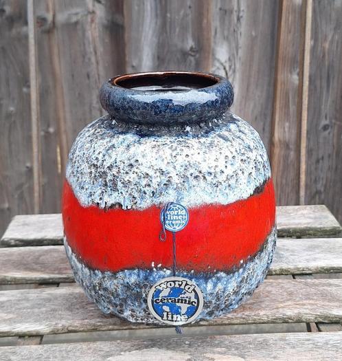 Prachtige vintage Scheurich West Germany vaas., Verzamelen, Retro, Huis en Inrichting, Ophalen of Verzenden