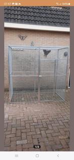 Aluminium voliere met gaasmaat 2.5 x 2.5, Ophalen, Aluminium, Volière
