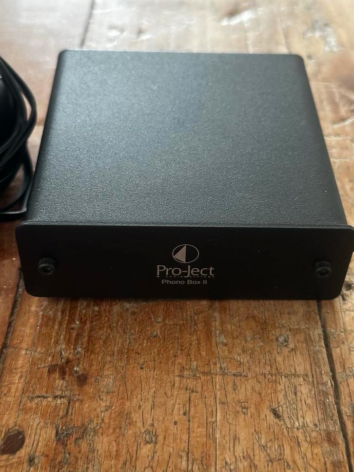 Pro-Ject Phono Box II - MM/MC Voorversterker, Audio, Tv en Foto, Platenspelers, Zo goed als nieuw, Platenspeler-onderdeel, Overige merken