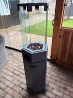 Mooie gas haard voor buiten kesser inclusief 2 gasflessen, Ophalen of Verzenden, Gebruikt, Gas, Vloer