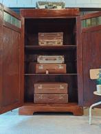 Vintage/brocante houten kast, jaren '20 - '30 buffetkast, Ophalen of Verzenden