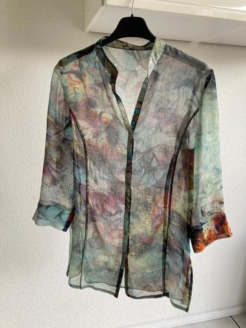 mooie bijna nieuwe exclusieve bijzonder blouse 36 38 zgan beschikbaar voor biedingen