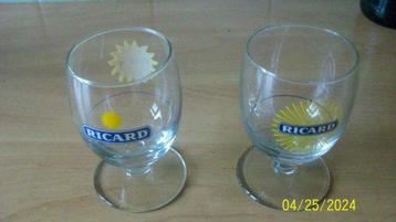 2 Ricard glaasjes