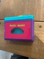 Vintage Hallo Music Cassettespeler, Kinderen en Baby's, Ophalen of Verzenden, Gebruikt