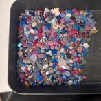 Lot van synthetische saffier robijn spinel half fabrikaten, Sieraden, Tassen en Uiterlijk, Edelstenen, Ophalen of Verzenden