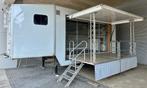 Podium trailer compleet met stroomvoorziening, Auto's, Vrachtwagens, Overige merken, Wit, Bedrijf, Te koop