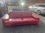 Roche Bobois banken/ leer/ in goede staat., Huis en Inrichting, Ophalen, Gebruikt