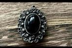 Antieke broche/ hanger, Sieraden, Tassen en Uiterlijk, Antieke sieraden, Ophalen of Verzenden, Zilver, Broche