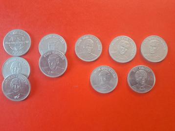 Shell Voetbal Munten 1970 Johan Cruijff beschikbaar voor biedingen