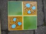 43 stuks antieke wandtegels 15x15cm jugendstil/art nouveau