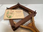 Houten Tennis Racket met klem ca 1912, Sport en Fitness, Tennis, Ophalen of Verzenden