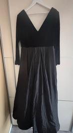 Zwarte Gala Jurk Maat 48, Zwart, Maat 46/48 (XL) of groter, Ophalen of Verzenden, Zo goed als nieuw