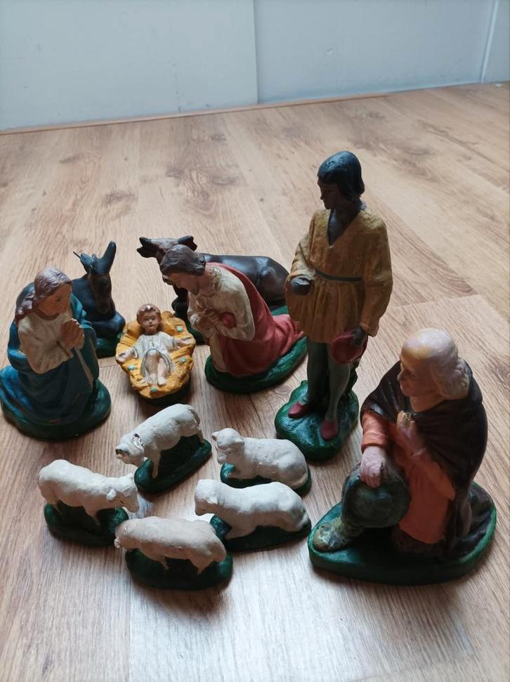 Kerststal Figuren Set, Diversen, Kerst, Ophalen of Verzenden