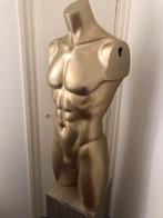 Paspop , torso , mannequin  goudkleur, Ophalen
