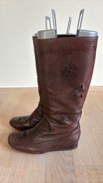 Esprit donkerbruine laarzen , maat 38, Ophalen of Verzenden, Zo goed als nieuw, Bruin, Hoge laarzen