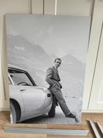 James Bond foto op harde canvas. Niet gebruikt, Huis en Inrichting, Ophalen of Verzenden, Nieuw, Foto of Poster, 75 cm of meer