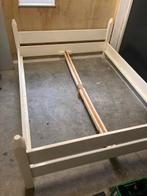 Bed 160x200 met 2x electrisch verstelbare lattenbodems 80200, Ophalen, Gebruikt, Wit, Tweepersoons
