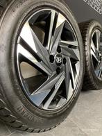 16” originele Hyundai Bayon velgen + winterbanden 4x100, Auto-onderdelen, Banden en Velgen, Gebruikt, -, Banden en Velgen, 195 mm