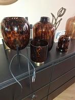 Leuke set, Huis en Inrichting, Woonaccessoires | Vazen, Ophalen of Verzenden, Zo goed als nieuw, Glas, Minder dan 50 cm