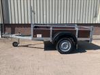 Aanhangwagen bak 200x136 cm enkelasser 750 kg as, Auto diversen, Aanhangers en Bagagewagens, Ophalen of Verzenden, Gebruikt