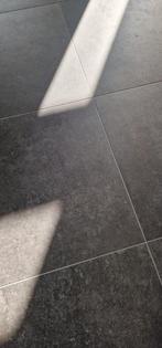 8 Tegels 60x60 keramiek antraciet grijs bijna 3 m2, Ophalen, 60 cm of meer, Zo goed als nieuw, Minder dan 5 m²