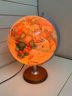 Scan Globe  World Antique - wereldbol - denemarken, Huis en Inrichting, Woonaccessoires | Wereldbollen, Ophalen of Verzenden, Zo goed als nieuw