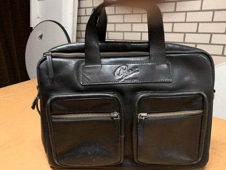 Leren attaché koffer / pilotentas van goed merk, Sieraden, Tassen en Uiterlijk, Tassen | Schoudertassen, Gebruikt, Overige merken