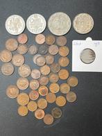 Restant verzameling centen en Ecu munten NL, Postzegels en Munten, Munten | Nederland, Verzenden, Koningin Juliana, 1 cent, Setje
