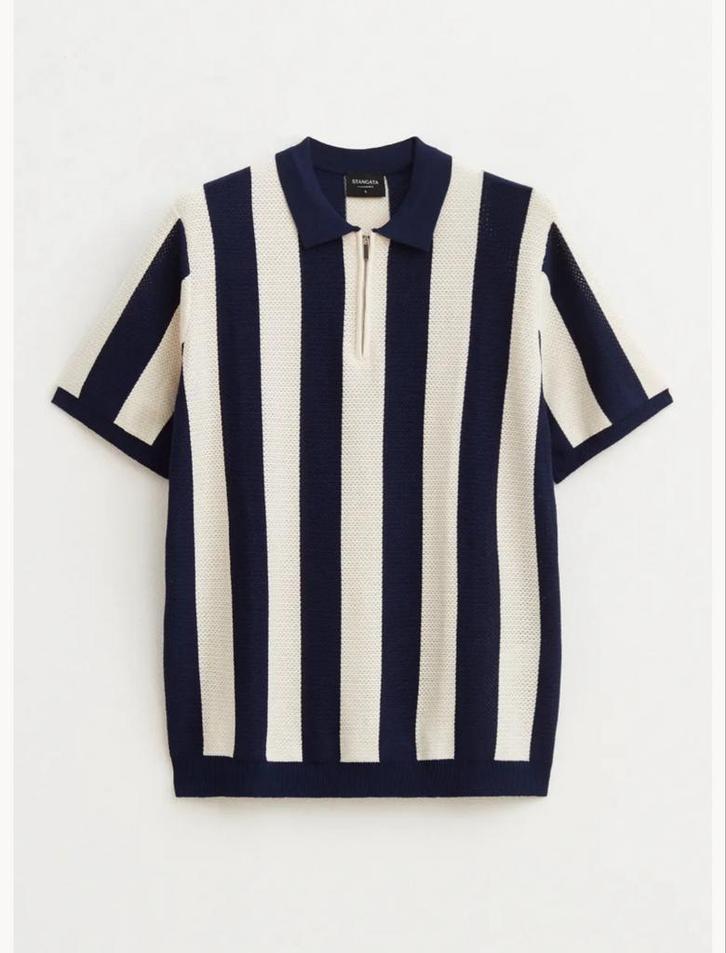Polo T-shirt Stangata, Kleding | Heren, T-shirts, Nieuw, Maat 48/50 (M), Wit, Ophalen of Verzenden