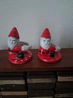 Vintage.  Kerstman kandelaartjes, Diversen, Ophalen of Verzenden, Zo goed als nieuw