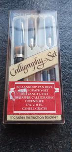 Sheaffer kalligrafie kalligrafeerpen,Italic M,B, Verzamelen, Pennenverzamelingen, Ophalen of Verzenden, Vulpen, Sheaffer