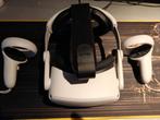 Meta / Oculus Quest 2 64GB + accesoires, Spelcomputers en Games, Virtual Reality, Ophalen of Verzenden, Zo goed als nieuw, VR-bril