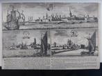 2 / Harlingen - Staveren - Stavoren & Sneck - Sneek, Antiek en Kunst, Ophalen of Verzenden