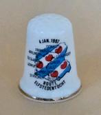 Vingerhoedje Elfstedentocht, Verzamelen, Vingerhoedjes, Verzenden, Zo goed als nieuw