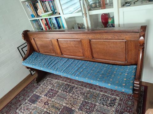 Prachtige massief houten kerkbank in perfecte staat, Antiek en Kunst, Antiek | Meubels | Stoelen en Banken, Ophalen
