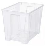 IKEA Box 65L (transparent), Doe-het-zelf en Verbouw, Kratten en Dozen, Ophalen, Doos, 50 tot 75 cm, Zo goed als nieuw