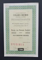 Color Chemie (BASF) - Arnhem - 1954, Verzenden, 1950 tot 1970, Aandeel