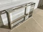 Exclusieve Rvs Tafelpoten set Louise Gepolijst Chrome 37cm H, Ophalen of Verzenden, Nieuw