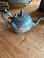 Antieke Tinnen Theepot, Ophalen of Verzenden