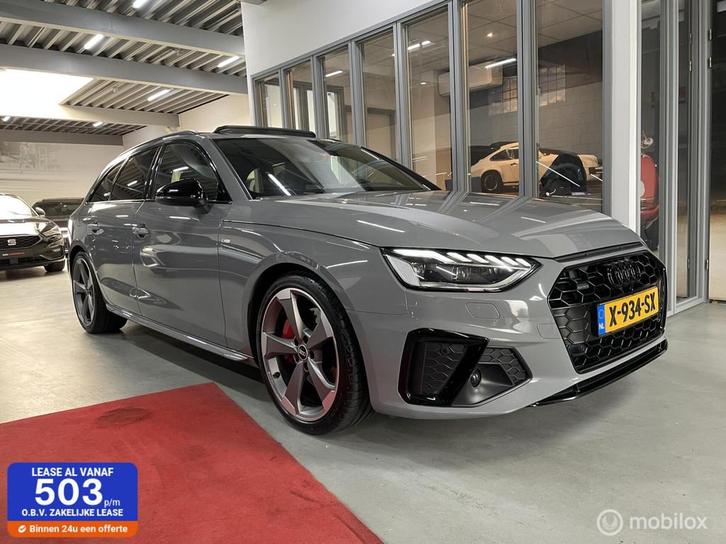 Audi A4 Avant 45 TFSI inc btw QUATTRO S-TRONIC 265PK PANO MA, Auto's, Audi, Bedrijf, Te koop, A4, 4x4, ABS, Achteruitrijcamera